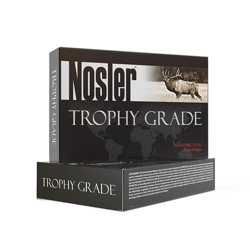 Nosler Trophy Grade Rifle Ammunition